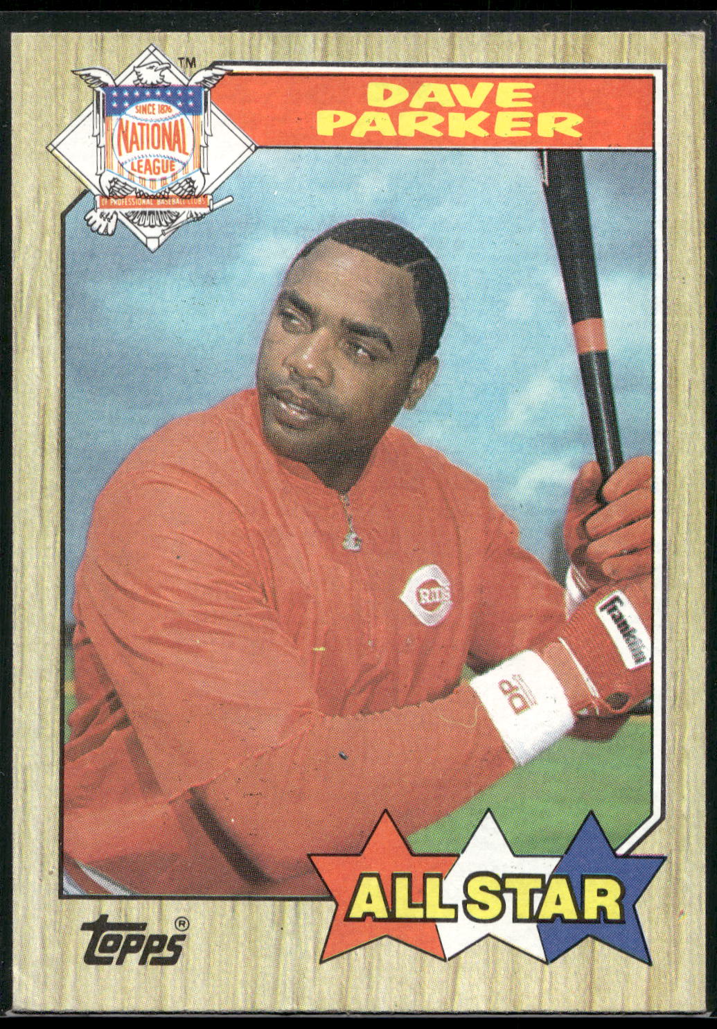 1987 Topps #600 Dave Parker