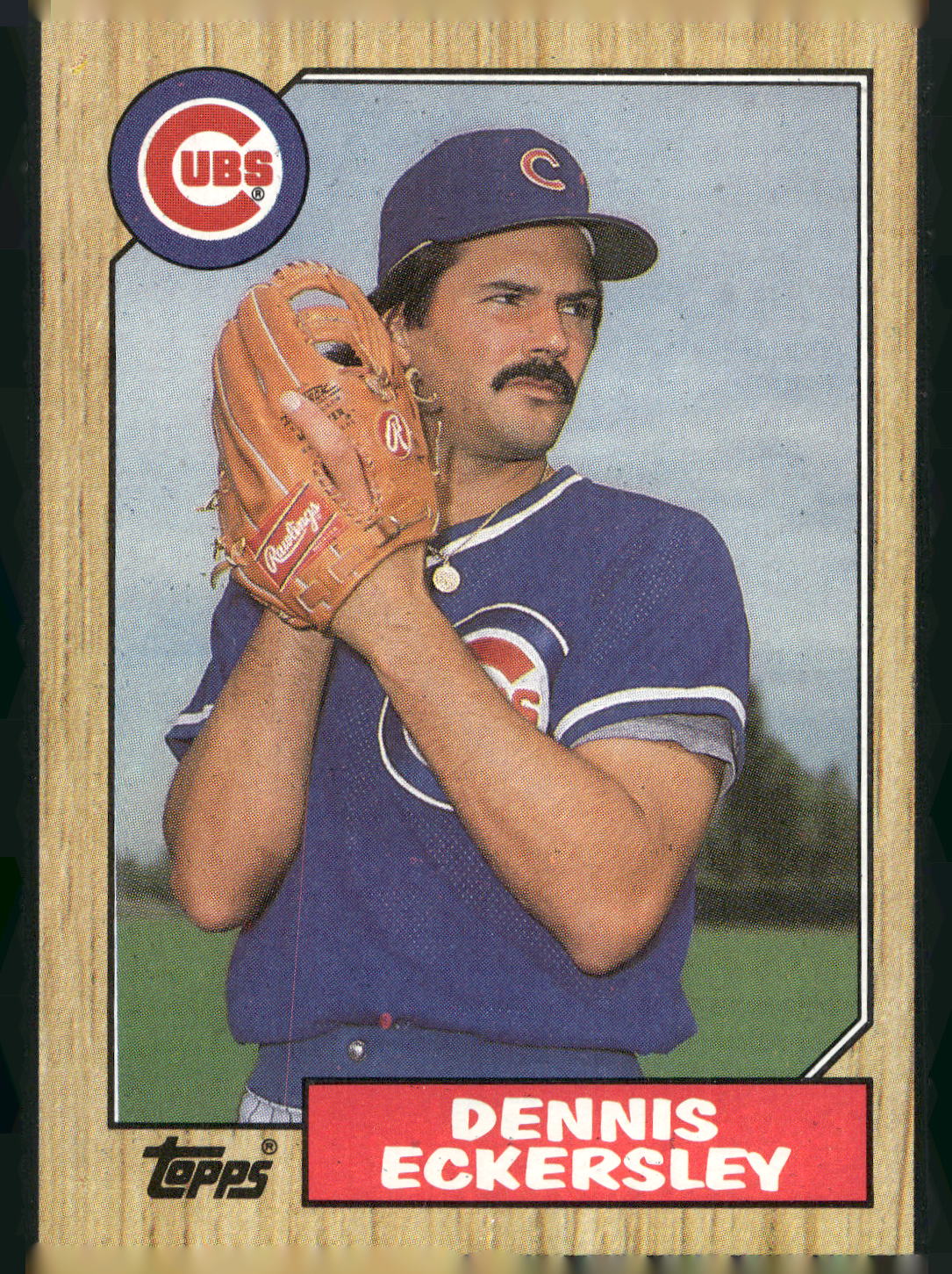1987 Topps #459 Dennis Eckersley