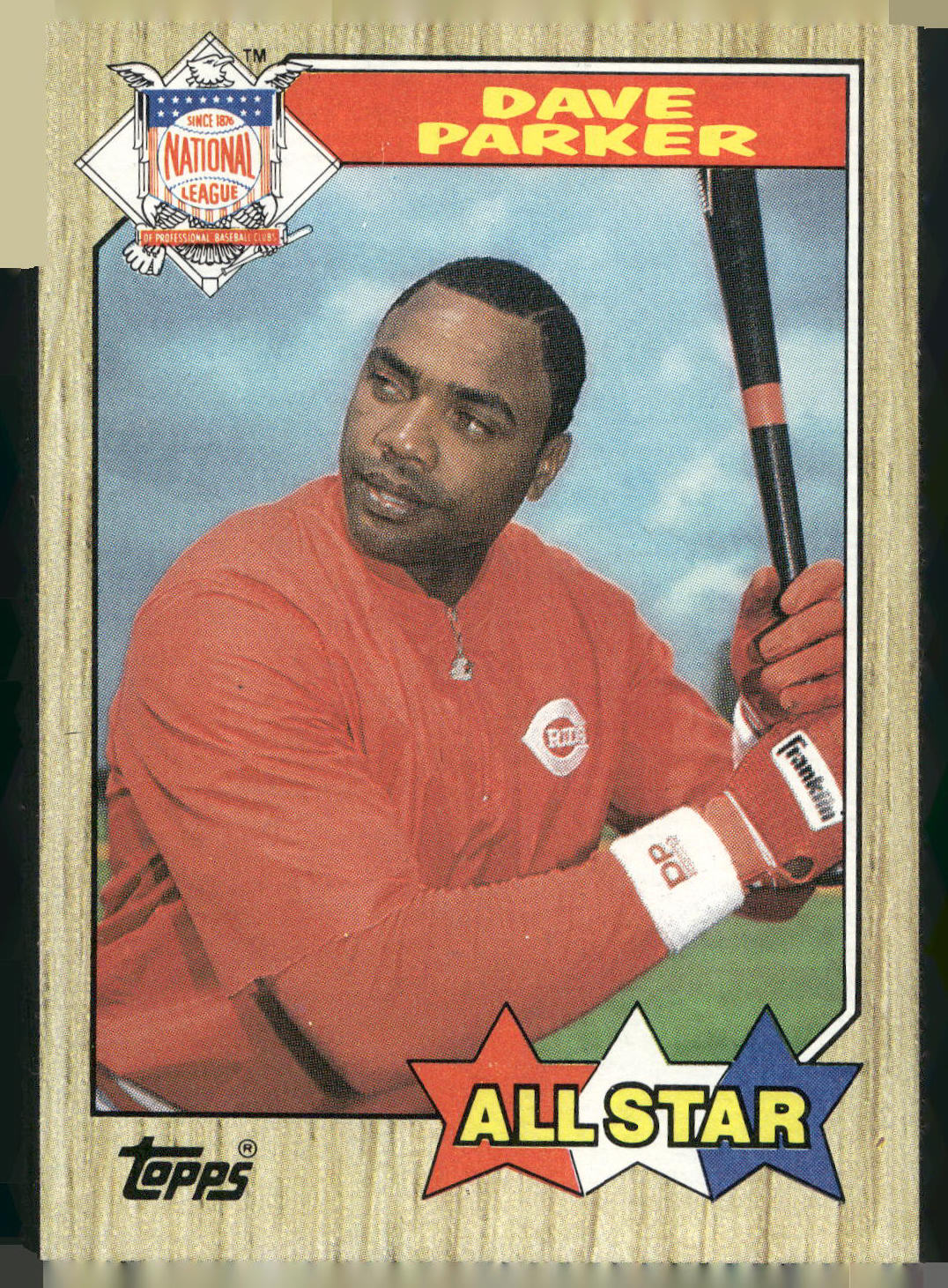 1987 Topps #600 Dave Parker