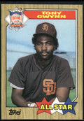 1987 Topps #599 Tony Gwynn