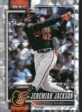 2026 Topps #277 Jeremiah Jackson Silver Crackle Foil