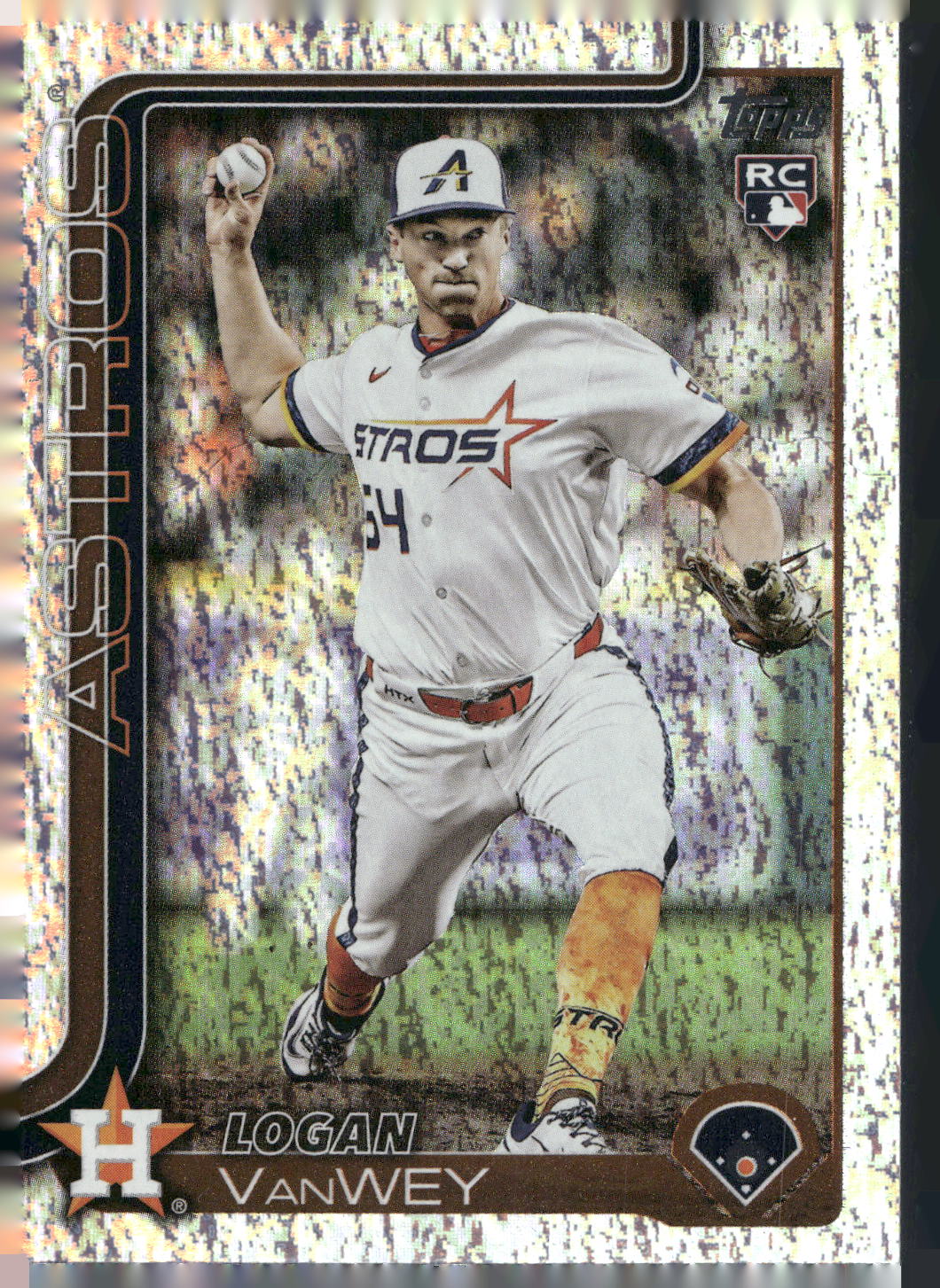 2025 Topps Update #US117 Logan VanWey Sandglitter