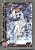 2025 Topps Holiday #H173 Matt Shaw Silver Glitter Holiday