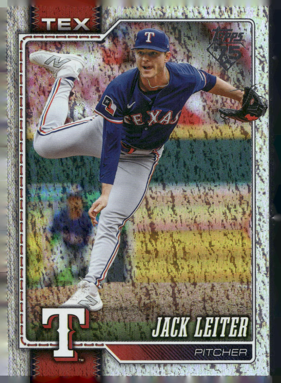 2026 Topps #208 Jack Leiter Sandglitter