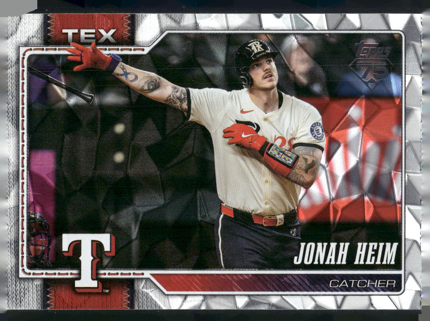 2026 Topps #78 Jonah Heim Diamante Foil