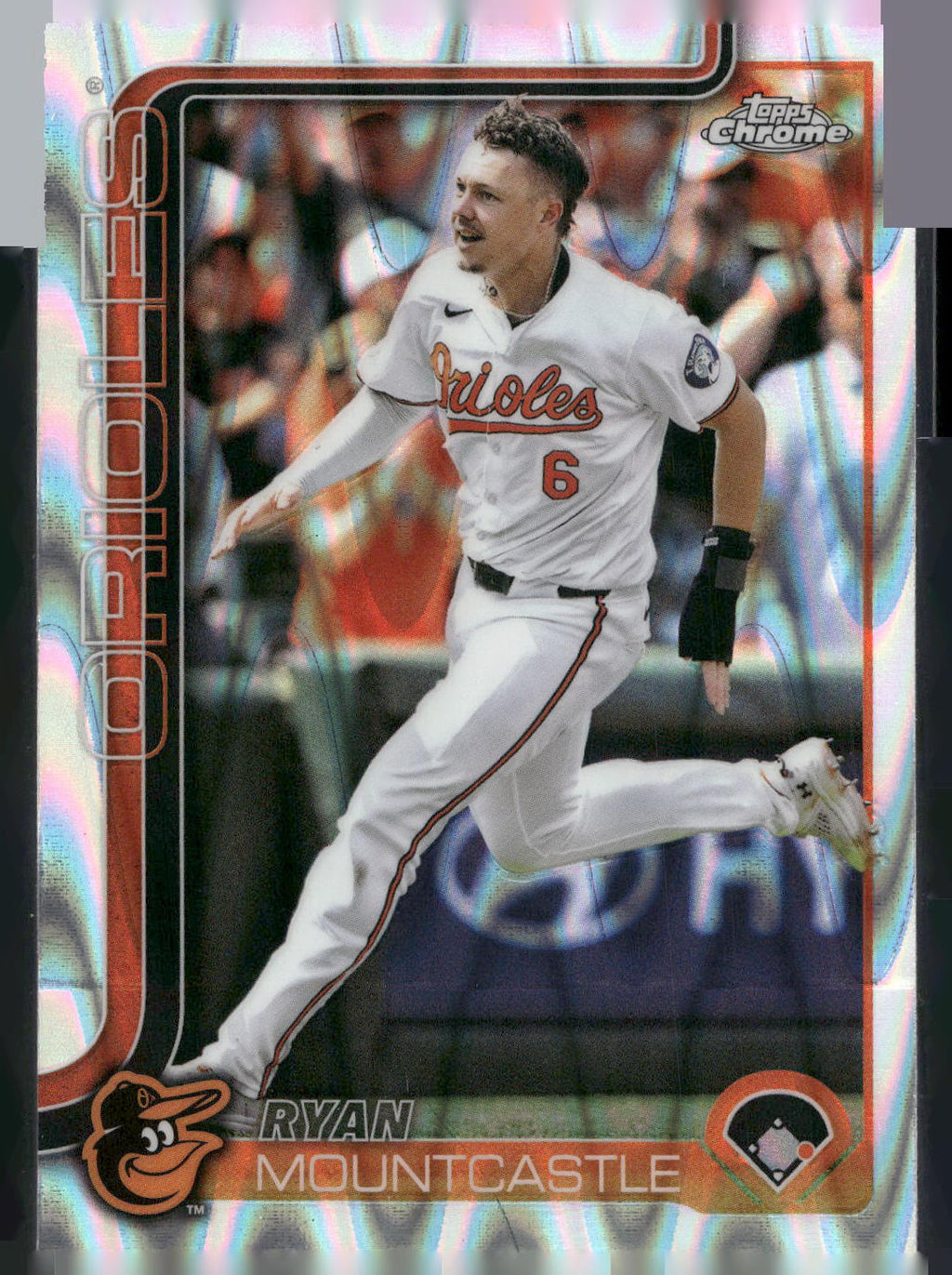 2025 Topps Chrome #297 Ryan Mountcastle RayWave Refractors