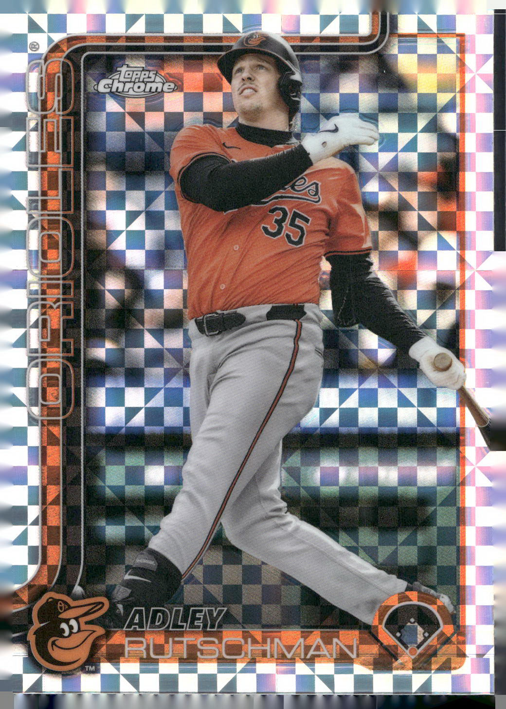 2025 Topps Chrome #271 Adley Rutschman X-Fractors