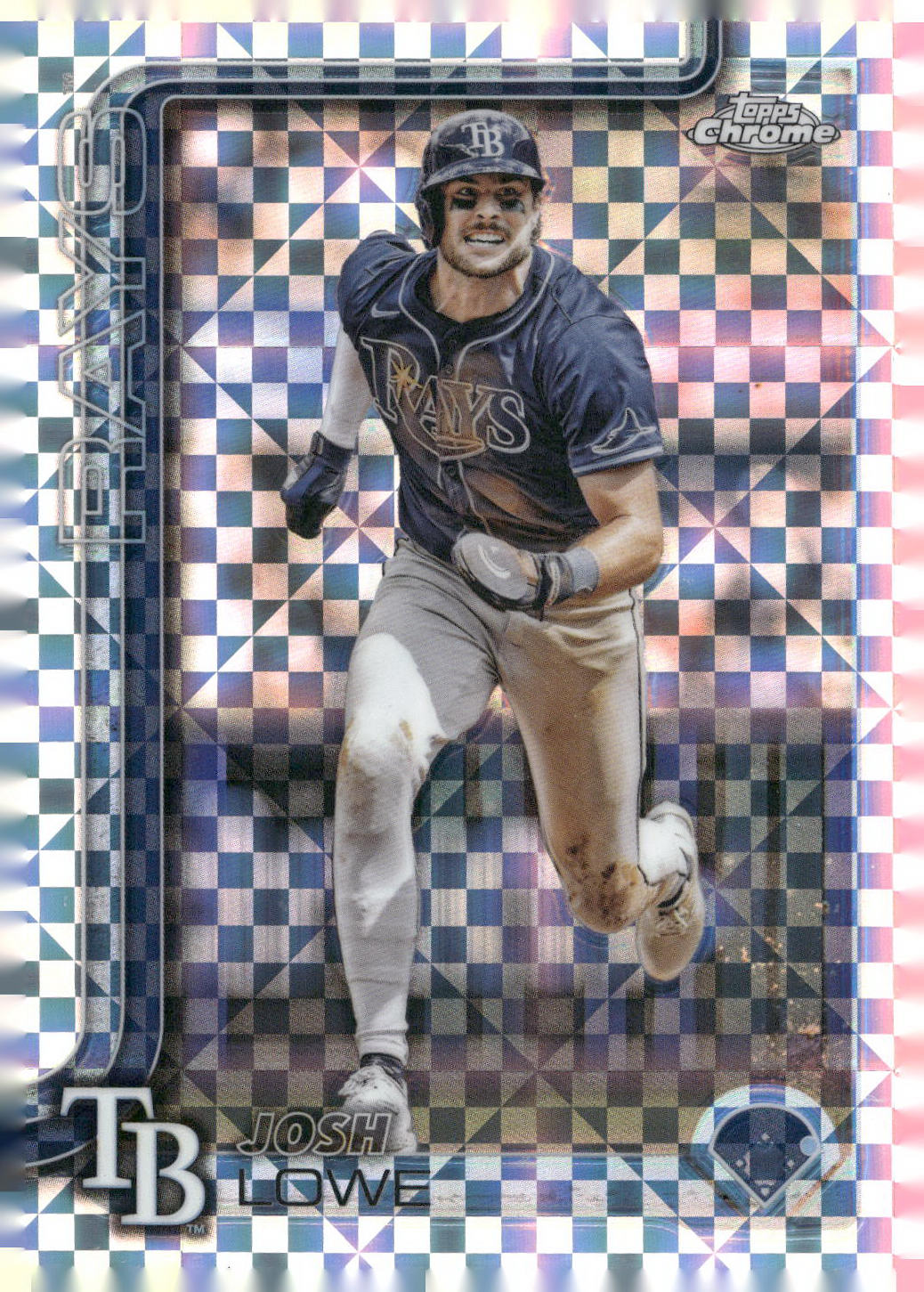 2025 Topps Chrome #111 Josh Lowe X-Fractors