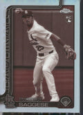 2025 Topps Chrome #87 Thomas Saggese Sepia Refractors