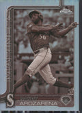 2025 Topps Chrome #164 Randy Arozarena Sepia Refractors