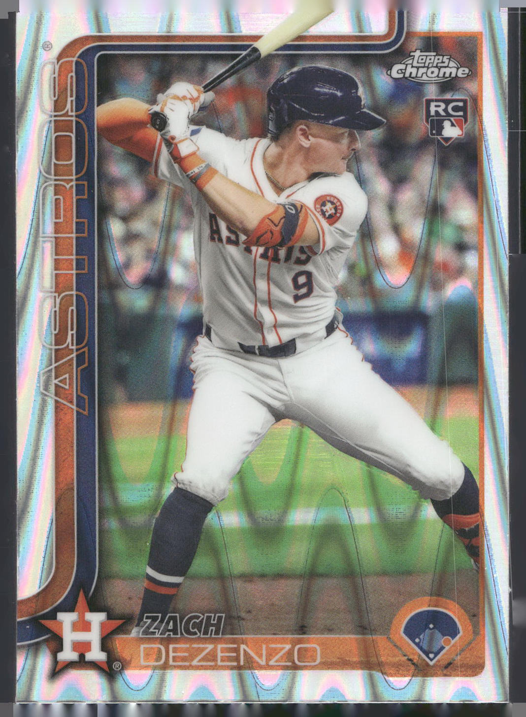 2025 Topps Chrome #294 Zach Dezenzo RayWave Refractors
