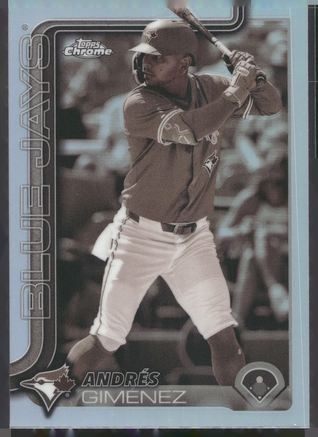 2025 Topps Chrome #70 Andrés Giménez Sepia Refractors