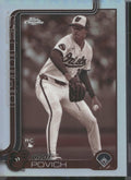 2025 Topps Chrome #140 Cade Povich Sepia Refractors