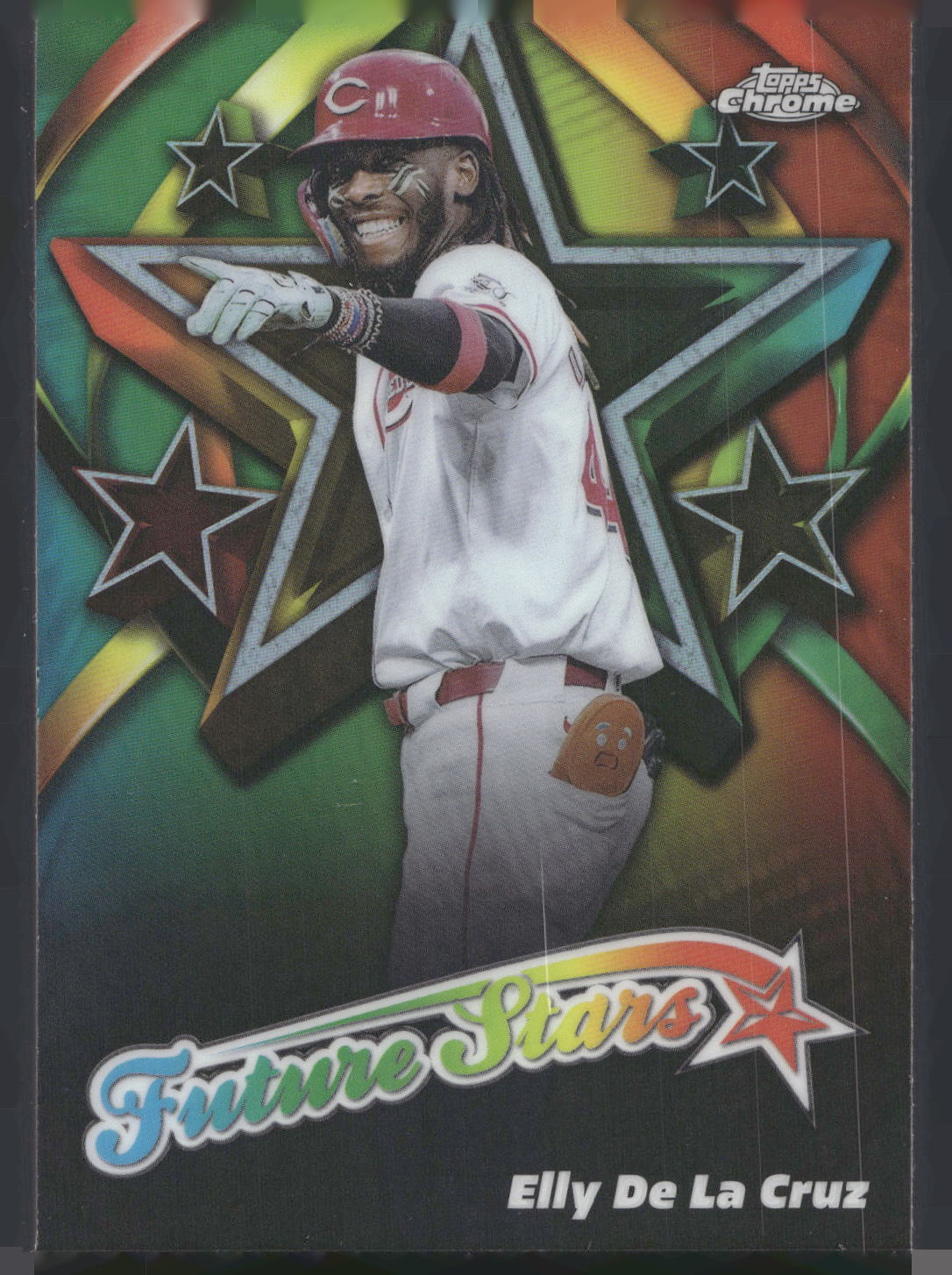 2025 Topps Chrome #FS-7 Elly De La Cruz Future Stars