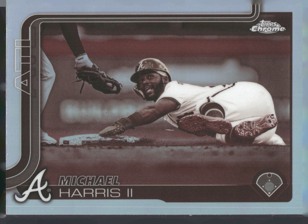 2025 Topps Chrome #230 Michael Harris II Sepia Refractors