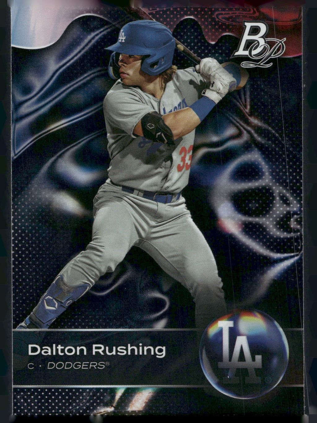 2023 Bowman Platinum #TOP-32 Dalton Rushing Top Prospects