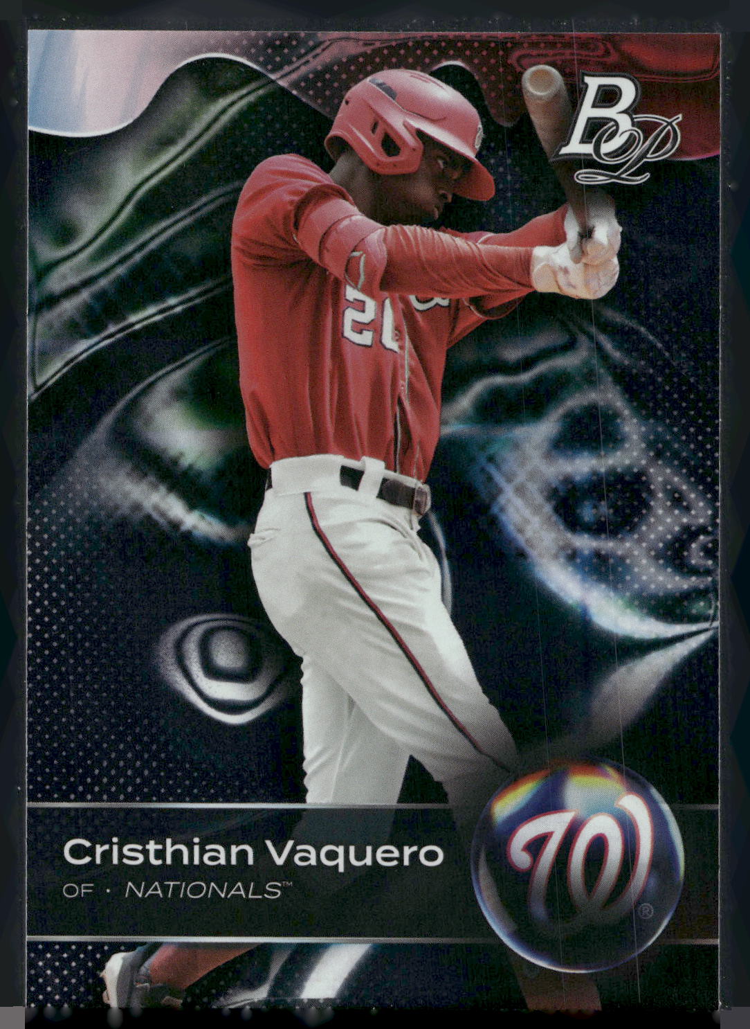 2023 Bowman Platinum #TOP-3 Cristhian Vaquero Top Prospects