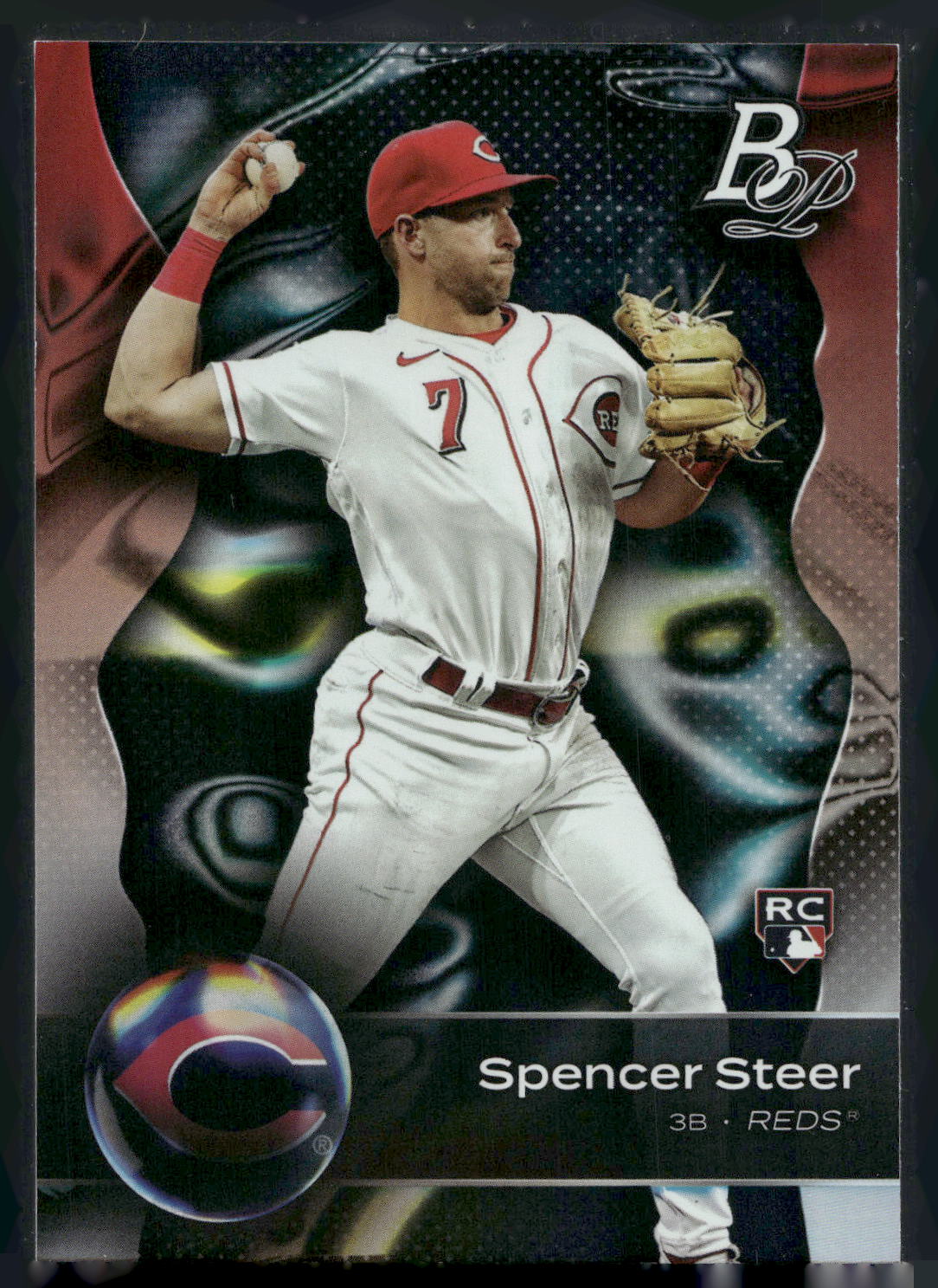 2023 Bowman Platinum #76 Spencer Steer