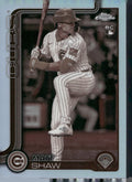 2025 Topps Chrome #219 Matt Shaw Sepia Refractors