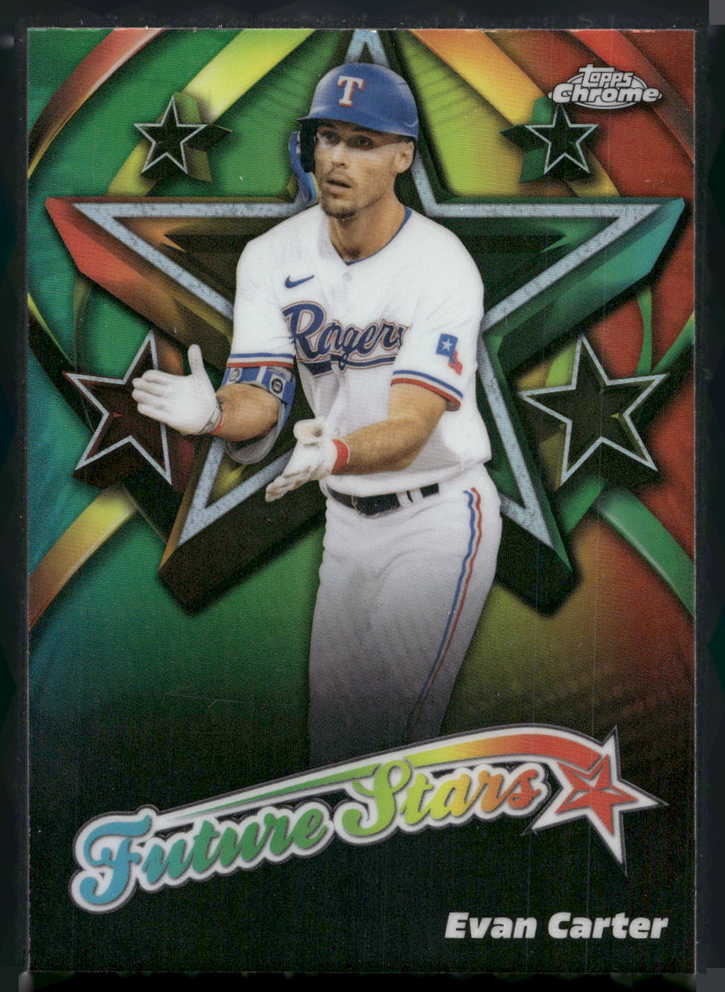 2025 Topps Chrome #FS-12 Evan Carter Future Stars