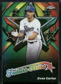 2025 Topps Chrome #FS-12 Evan Carter Future Stars