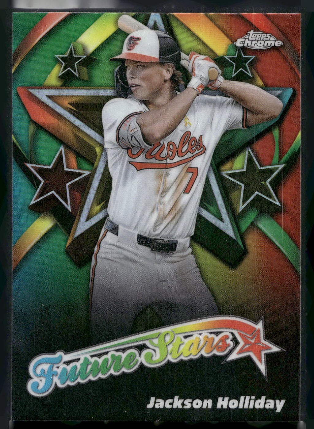 2025 Topps Chrome #FS-1 Jackson Holliday Future Stars