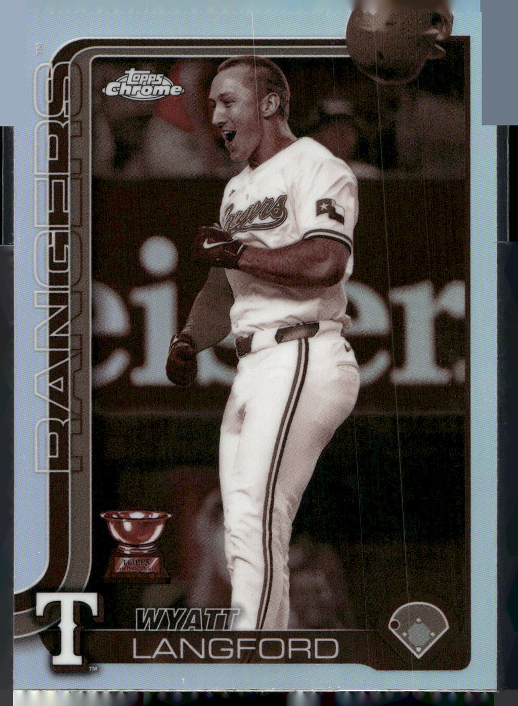2025 Topps Chrome #68 Wyatt Langford Sepia Refractors