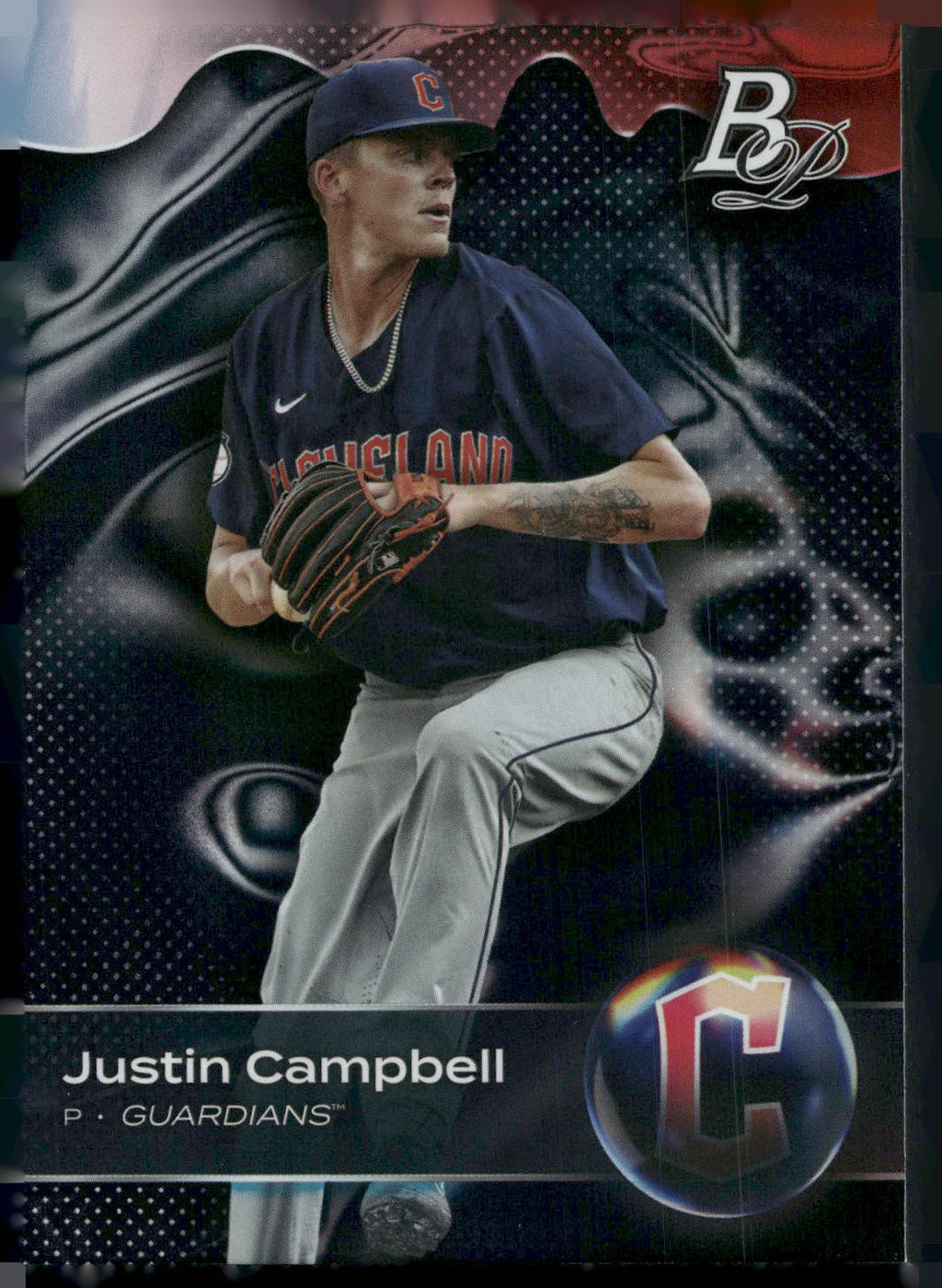 2023 Bowman Platinum #TOP-31 Justin Campbell Top Prospects