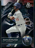2023 Bowman Platinum #TOP-1 Samuel Munoz Top Prospects