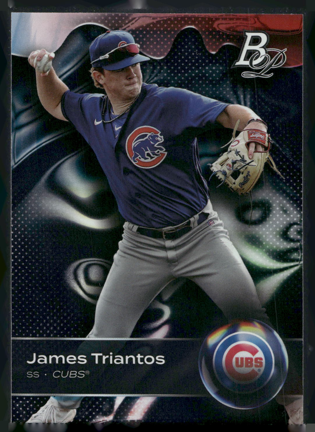 2023 Bowman Platinum #TOP-68 James Triantos Top Prospects
