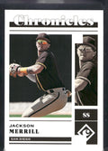 2023 Panini Chronicles #23 Jackson Merrill