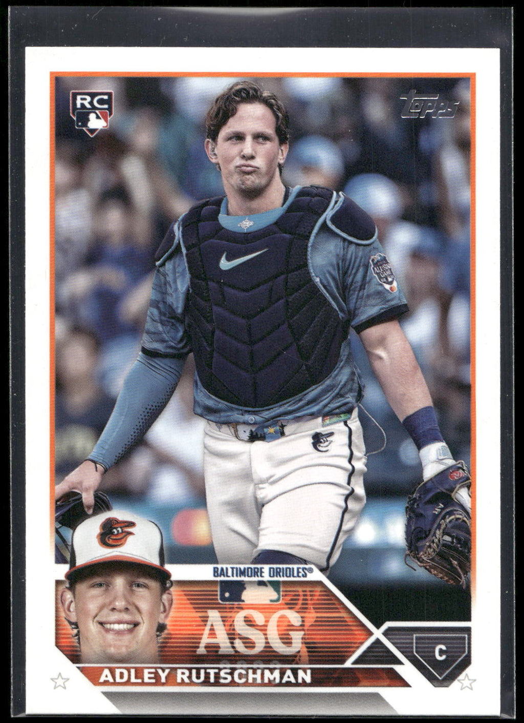 2023 Topps Update #ASG-8 Adley Rutschman 2023 All-Star Game