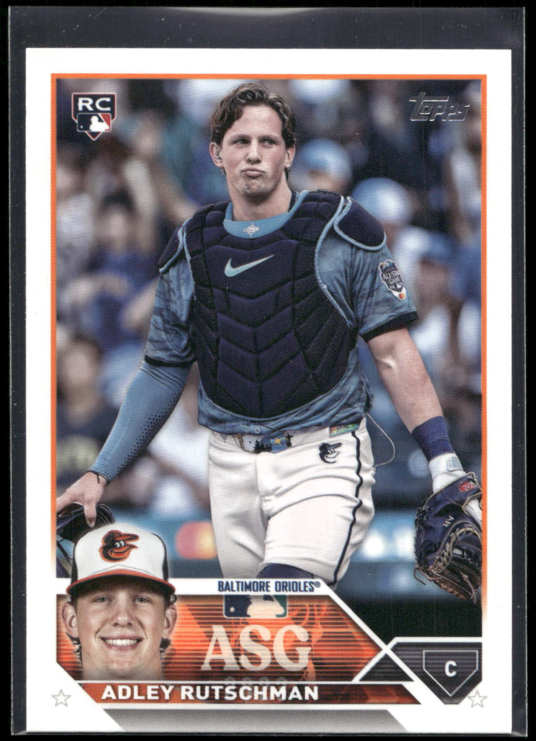 2023 Topps Update #ASG-8 Adley Rutschman 2023 All-Star Game