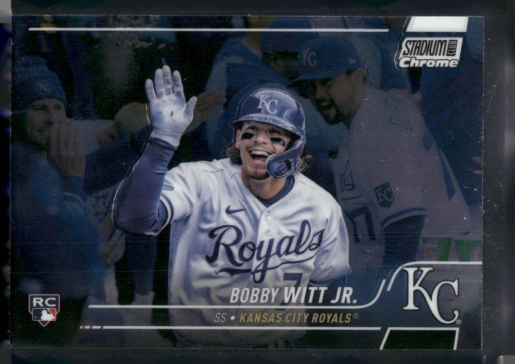 2022 Topps Stadium Club Bobby Witt Jr. Rookie Card #2