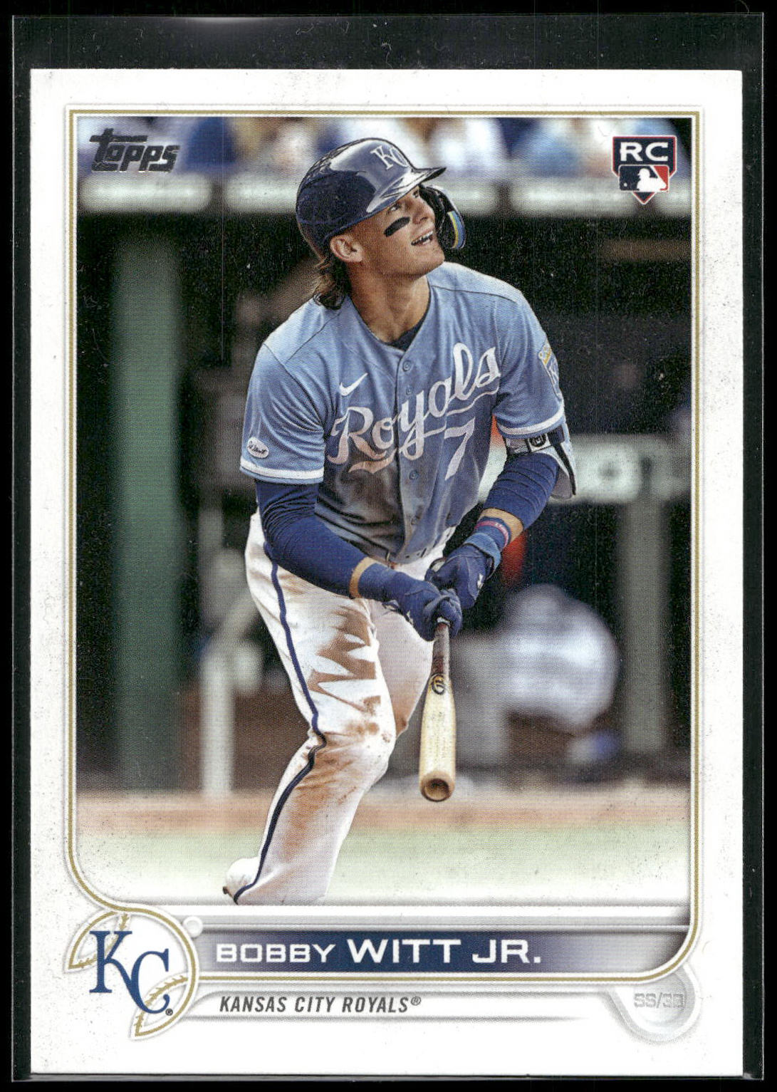 2022 Topps Update #US100 Bobby Witt Jr.