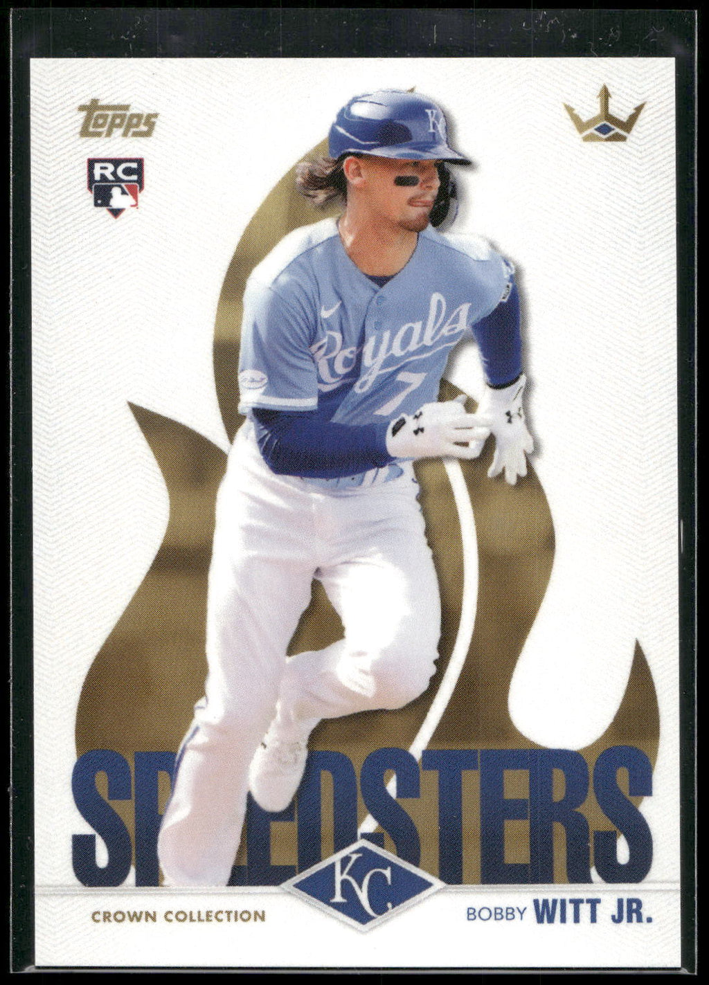 2022 Topps x Bobby Witt Jr. Crown Collection #50 Bobby Witt Jr.