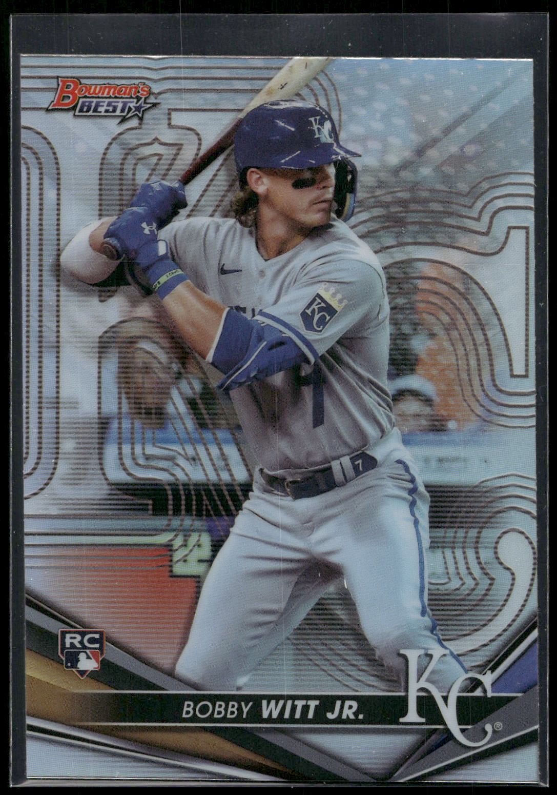 2022 Bowman's Best #13 Bobby Witt Jr. Refractor