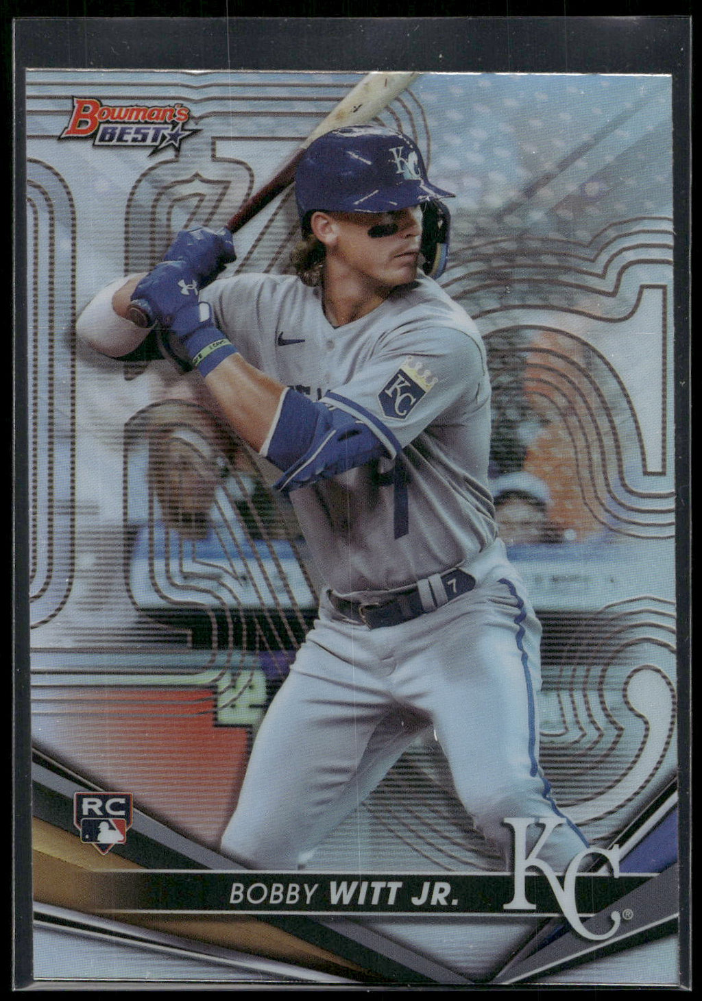2022 Bowman's Best #13 Bobby Witt Jr. Refractor