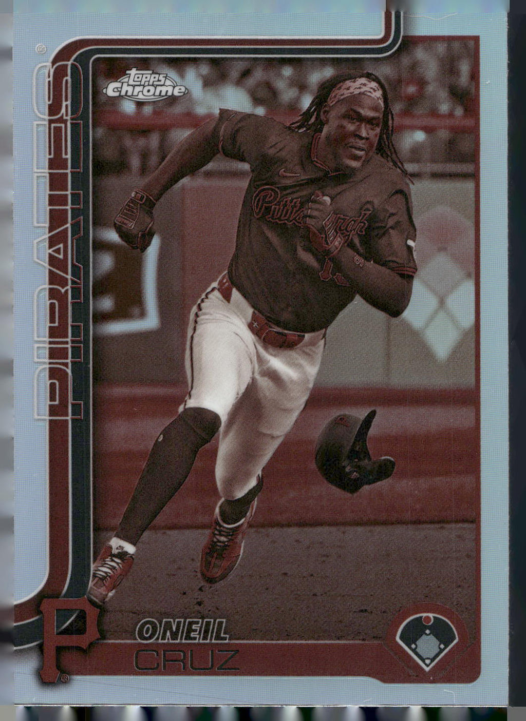 2025 Topps Chrome #252 Oneil Cruz Sepia Refractors