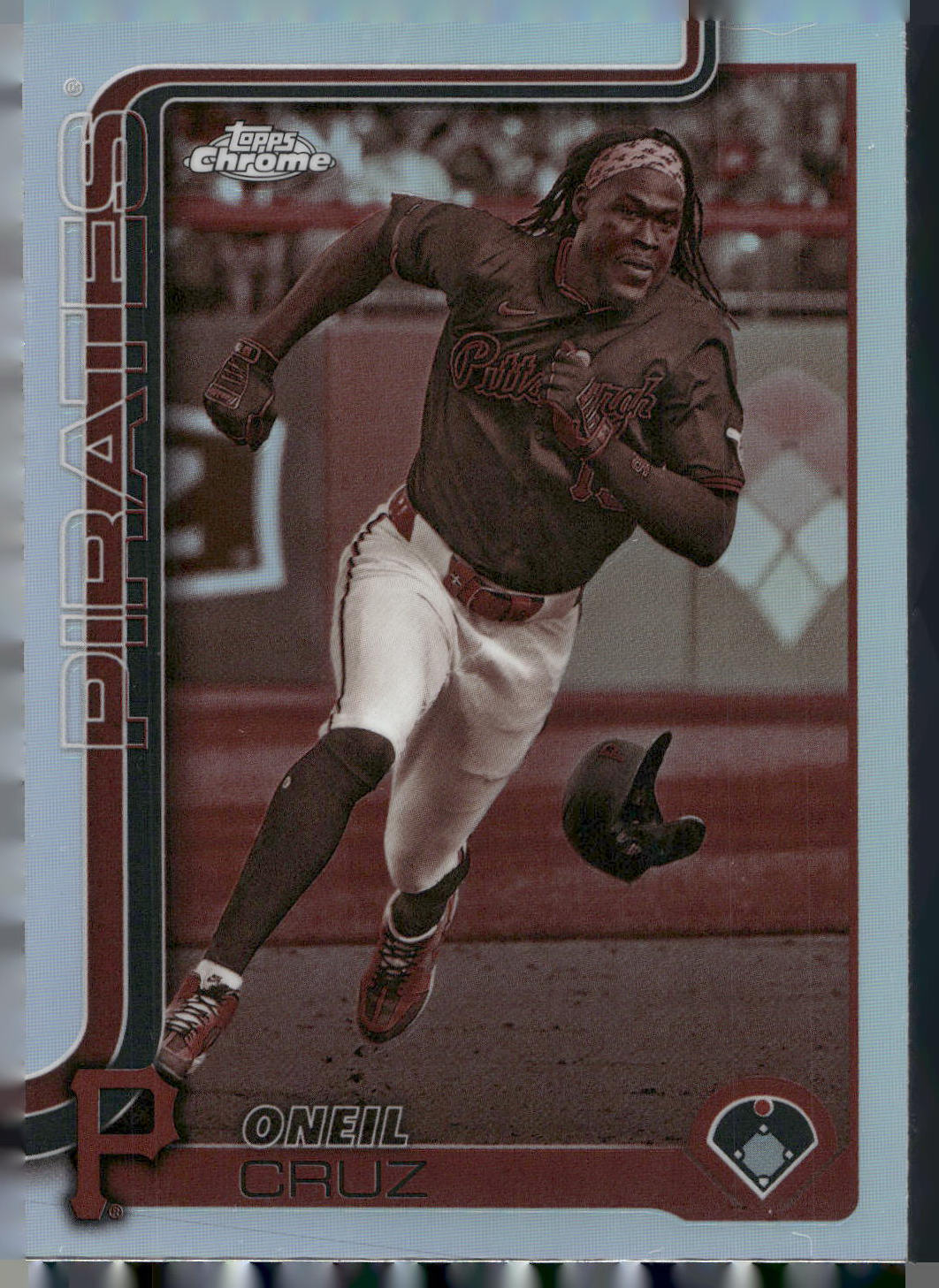2025 Topps Chrome #252 Oneil Cruz Sepia Refractors