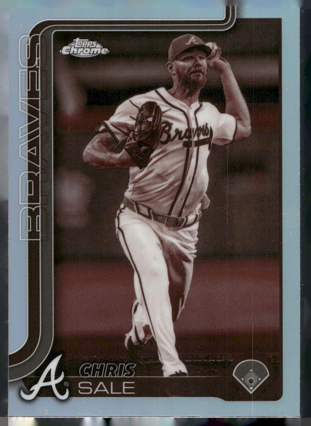 2025 Topps Chrome #182 Chris Sale Sepia Refractors