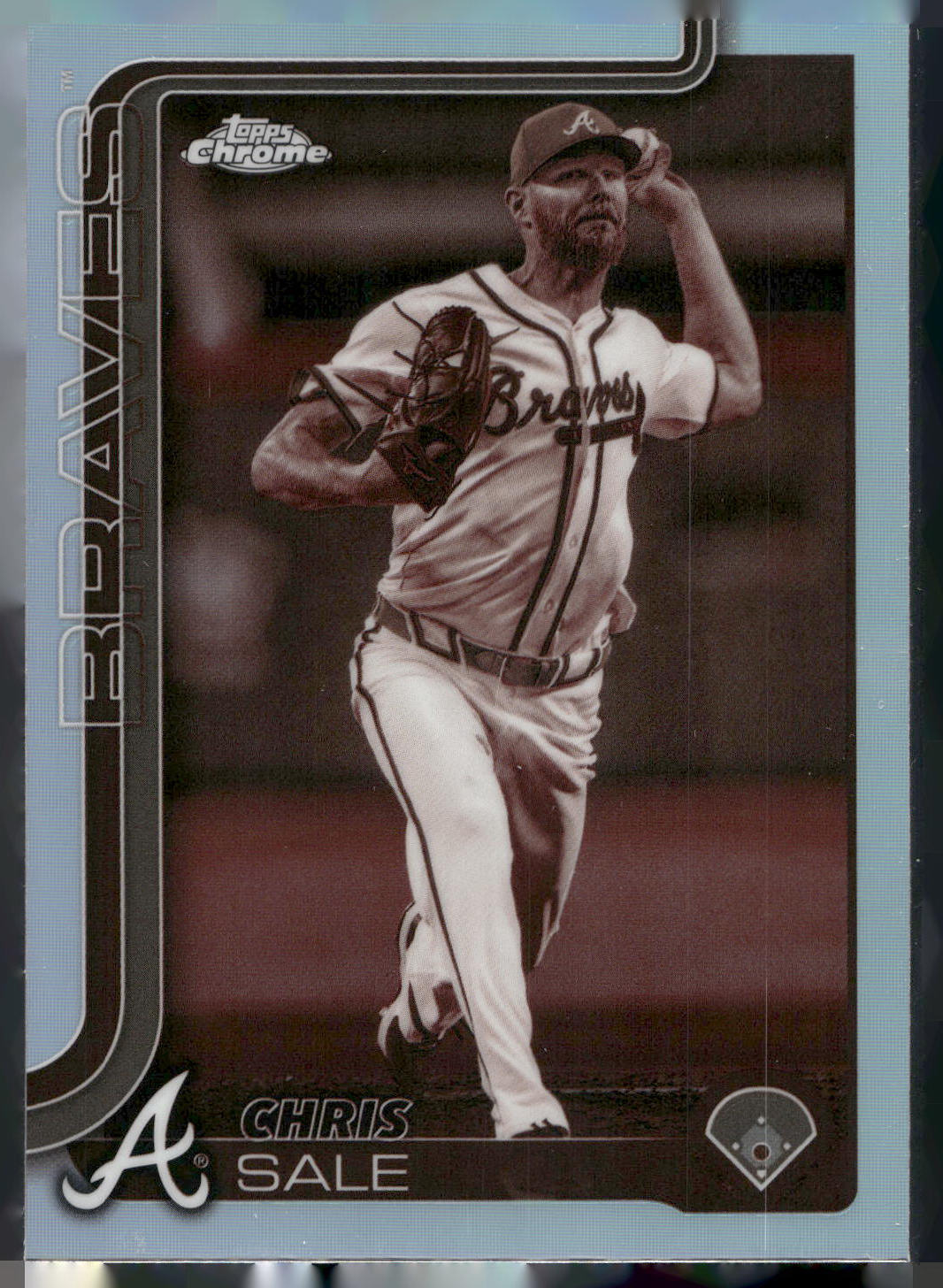 2025 Topps Chrome #182 Chris Sale Sepia Refractors