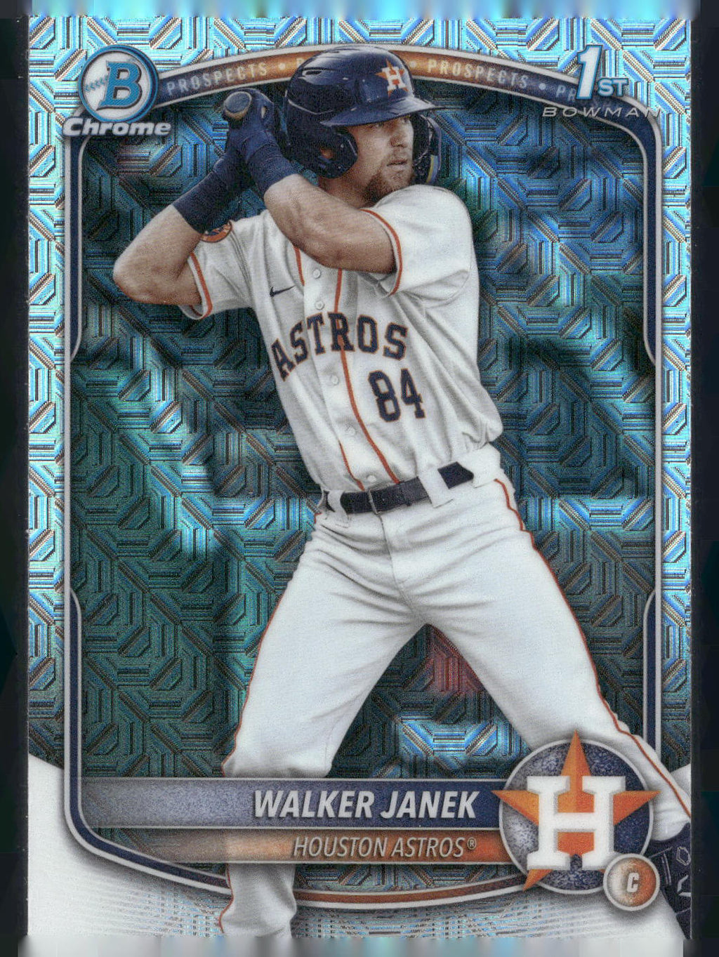 2025 Bowman #BCP-15 Walker Janek Chrome Prospects Mojo Refractor