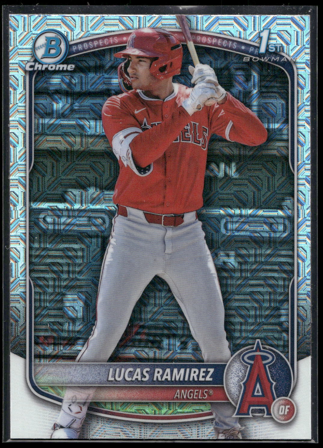 2025 Bowman #BCP-135 Lucas Ramirez Chrome Prospects Mojo Refractor