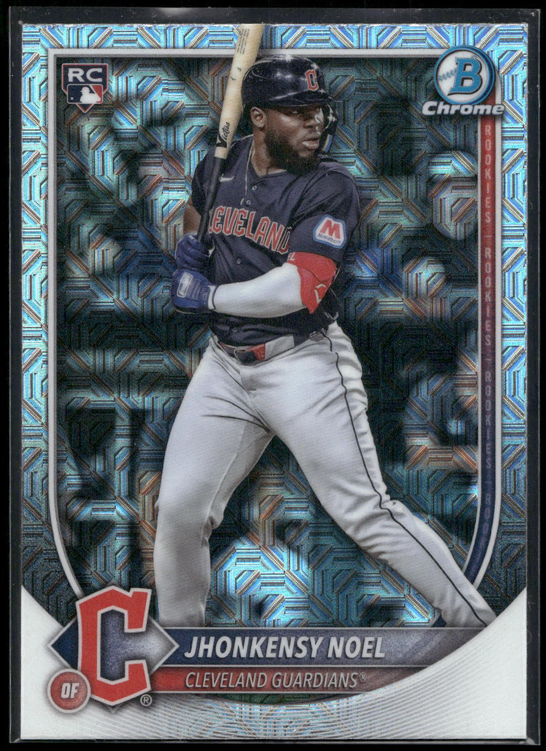 2025 Bowman #81 Jhonkensy Noel Chrome Mojo Refractor