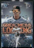 2025 Bowman #GL-2 Coby Mayo Greatness Loading