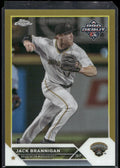 2023 Topps Pro Debut #PDC-12 Jack Brannigan Chrome Gold Refractor #/50