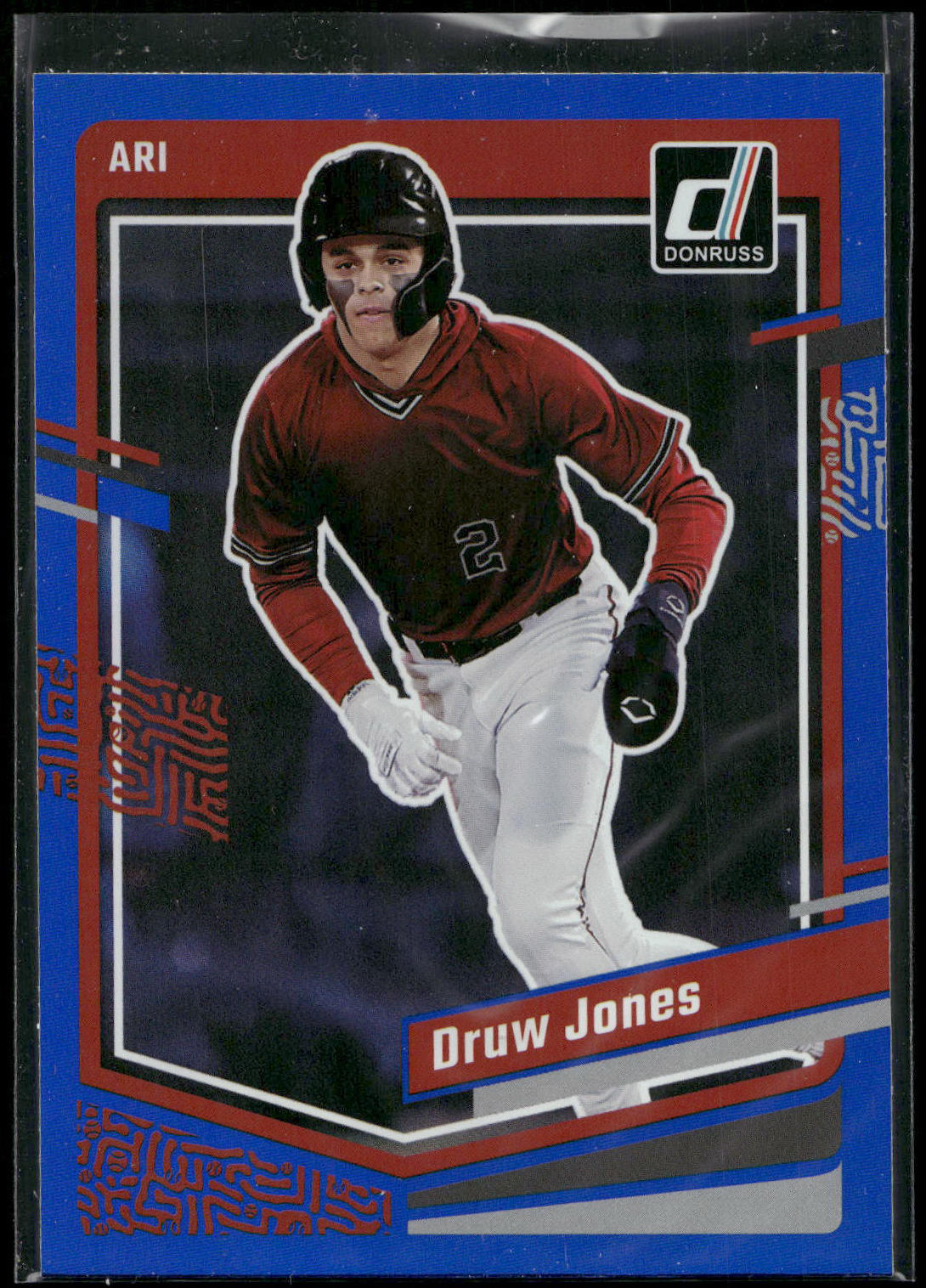 2023 Donruss #91 Druw Jones Holo Blue