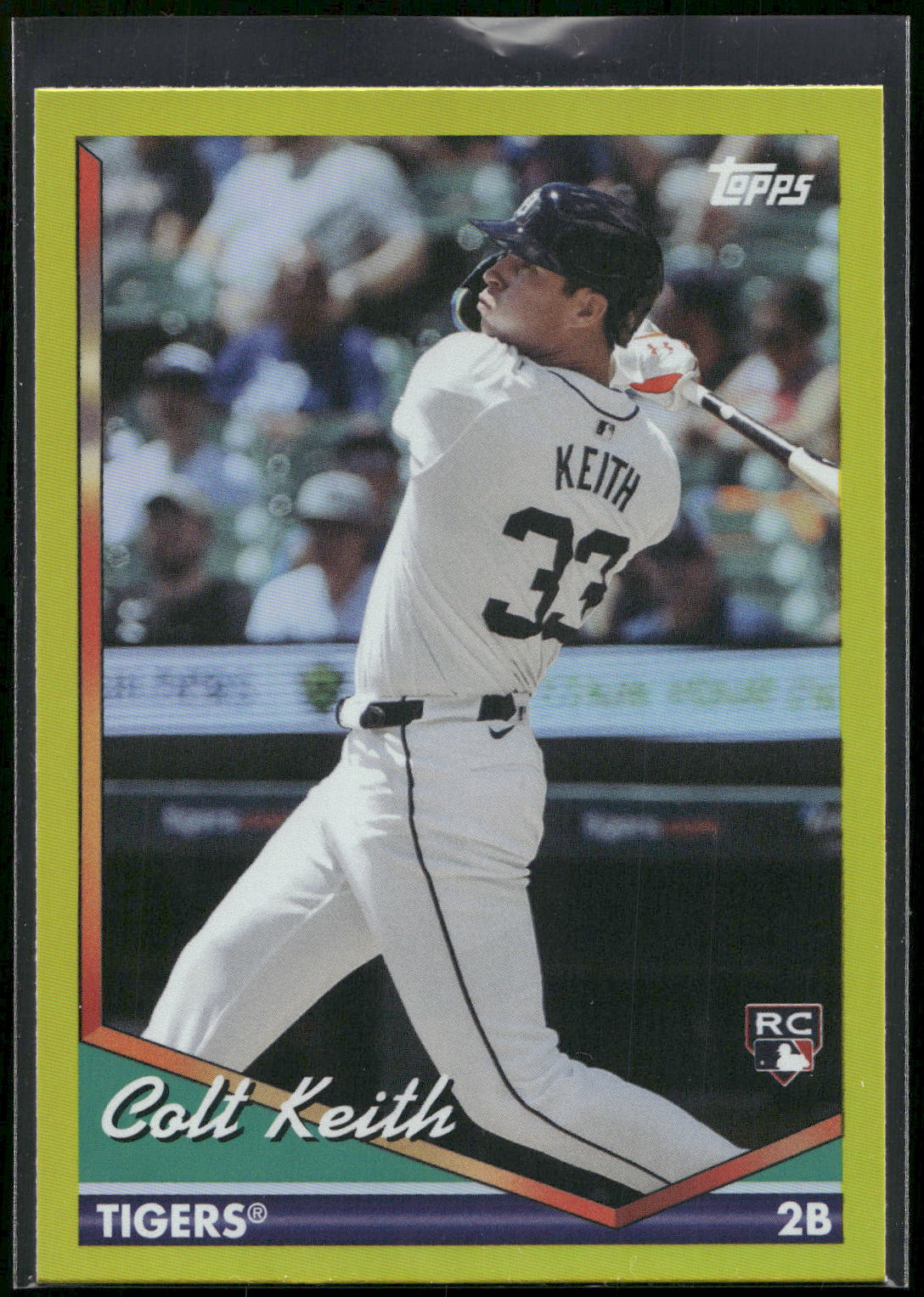 2024 Topps Archives #272 Colt Keith Yellow Foilboard