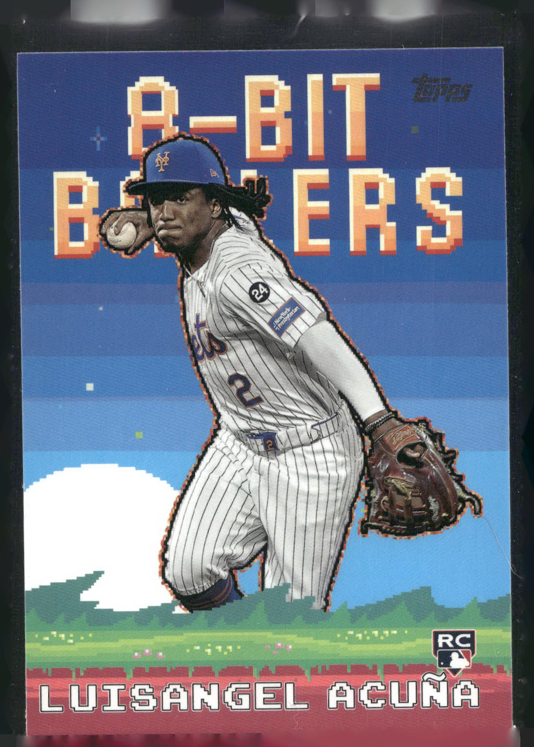 2025 Topps #8B-23 Luisangel Acuña 8-Bit Ballers